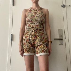 TEDDY FRESH tan matching set